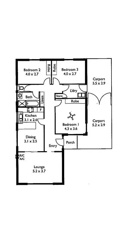 Floorplan of Homely house listing, 6 Musgrave Avenue, West Hindmarsh SA 5007