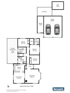 Floorplan of Homely house listing, 19 Woodleigh Drive, Oakdowns TAS 7019
