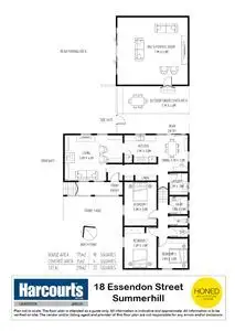 Floorplan of Homely house listing, 18 Essendon Street, Summerhill TAS 7250