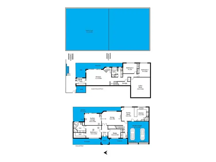 Floorplan of Homely house listing, 30 York Drive, Flagstaff Hill SA 5159