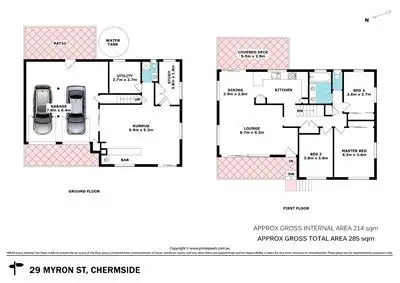 Floorplan of Homely house listing, 29 Myron Street, Chermside QLD 4032
