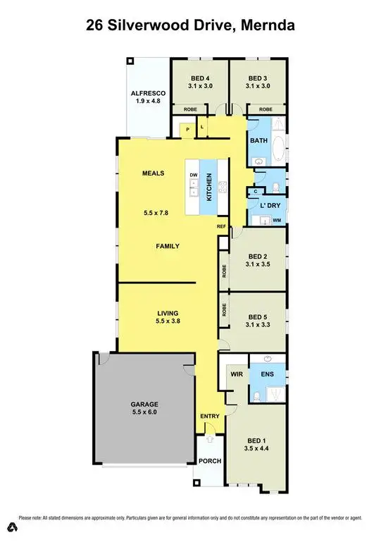 Floorplan of Homely house listing, 26 Silverwood Drive, Mernda VIC 3754