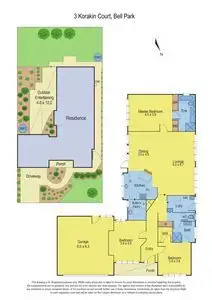 Floorplan of Homely house listing, 3 Korakin Court, Bell Park VIC 3215