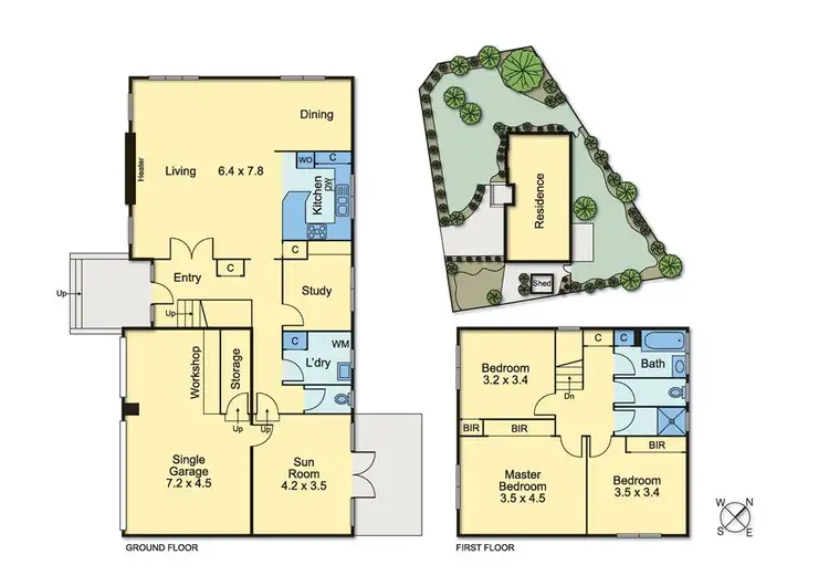 Floorplan of Homely house listing, 25 Tate Avenue, Wantirna South VIC 3152