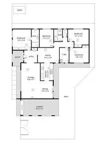 Floorplan of Homely house listing, 2 Marita Street, Morphett Vale SA 5162