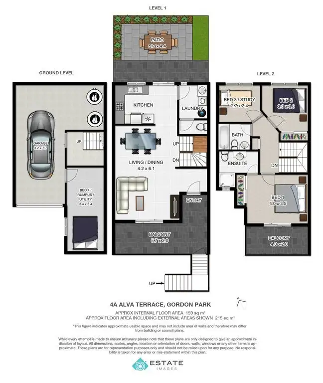 Floorplan of Homely house listing, 4A Alva Terrace, Gordon Park QLD 4031