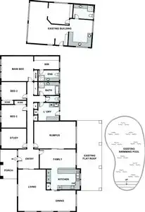 Floorplan of Homely house listing, 21 Tarawara Avenue, Tallai QLD 4213