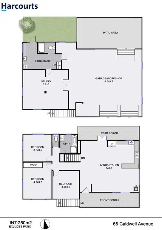 Floorplan of Homely house listing, 66 Caldwell Ave, East Lismore NSW 2480
