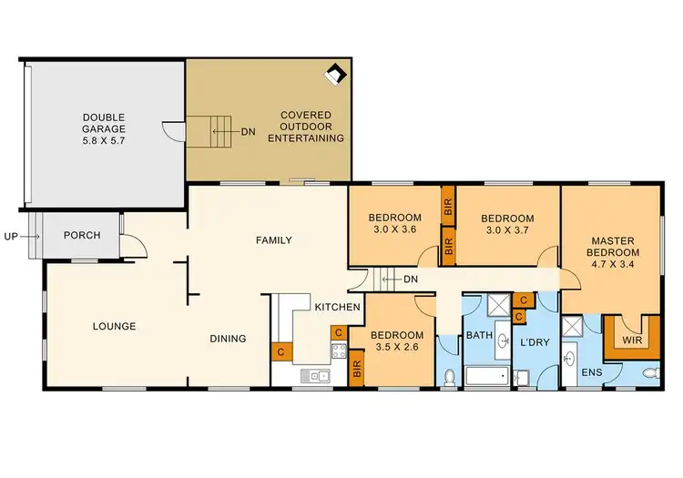 Floorplan of Homely house listing, 10 Rawdon Court, Boronia VIC 3155