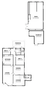 Floorplan of Homely house listing, 52 Harris Street, Exeter SA 5019