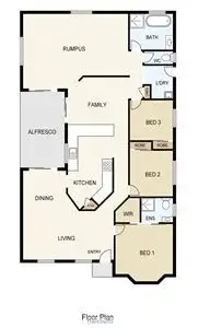 Floorplan of Homely house listing, 116 Honeyeater Drive, Greenbank QLD 4124
