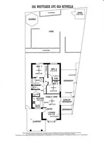 Floorplan of Homely house listing, 30A Whittaker Avenue, Old Reynella SA 5161