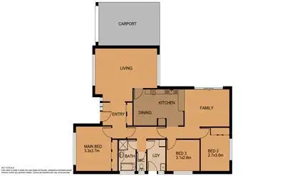 Floorplan of Homely house listing, 22 Emanuel Drive, Seaford VIC 3198