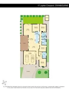 Floorplan of Homely house listing, 17 Jupiter Cres, Cranbourne West VIC 3977