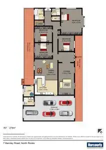 Floorplan of Homely house listing, 7 Barclay Road, North Rocks NSW 2151