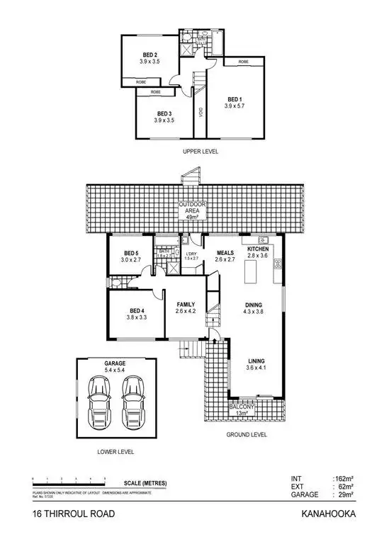 Floorplan of Homely house listing, 16 Thirroul Road, Kanahooka NSW 2530