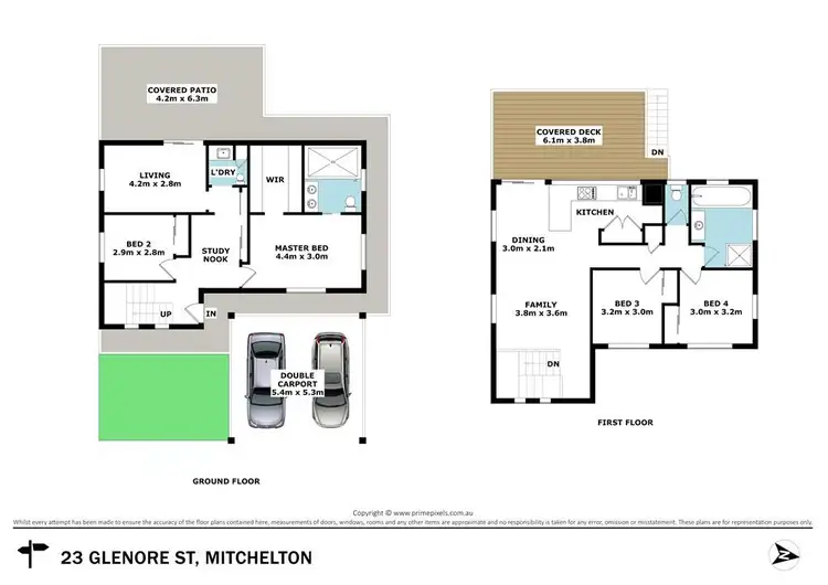 Floorplan of Homely house listing, 23 Glenore Street, Mitchelton QLD 4053
