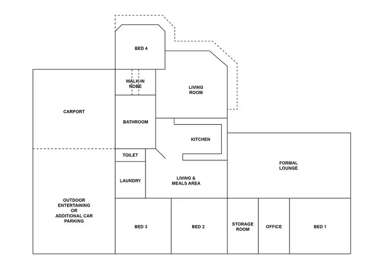 Floorplan of Homely house listing, 12 Cunningham Close, Narrabri NSW 2390