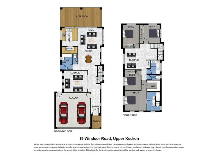 Floorplan of Homely house listing, 19 Windsor Drive, Upper Kedron QLD 4055