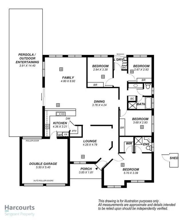 Floorplan of Homely house listing, 1 Desyllas Drive, Burton SA 5110