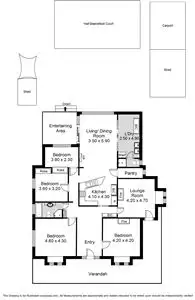 Floorplan of Homely house listing, 16 Cornhill Road, Victor Harbor SA 5211