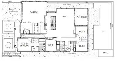 Floorplan of Homely house listing, 5 Lucindale Road, Wollert VIC 3750