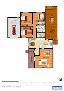 Floorplan of Homely house listing, 12 Patterson Avenue, Kellyville NSW 2155