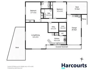 Floorplan of Homely villa listing, 5/20 Morrison Street, Brighton TAS 7030