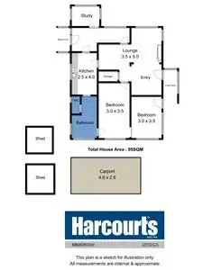 Floorplan of Homely house listing, 297 Howden Road, Howden TAS 7054