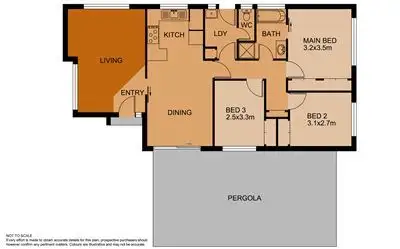 Floorplan of Homely house listing, 18 Kent Court, Cranbourne North VIC 3977