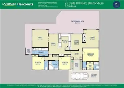 Floorplan of Homely house listing, 25 Clyde Hill Road, Russells Bridge, Bannockburn VIC 3331