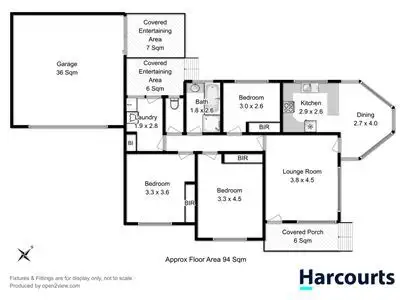 Floorplan of Homely unit listing, 6/3 Barclay Court, Sorell TAS 7172