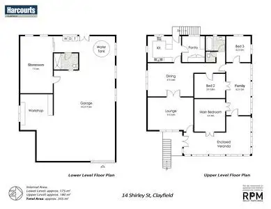 Floorplan of Homely house listing, 14 Shirley Street, Clayfield QLD 4011