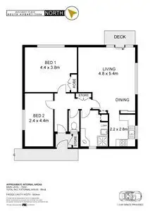 Floorplan of Homely unit listing, 45/9 Davey Place, South Hobart TAS 7004