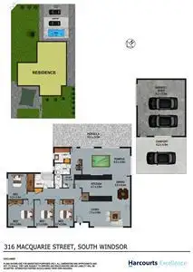 Floorplan of Homely house listing, 316 Macquarie Street, South Windsor NSW 2756