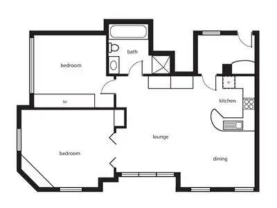 Floorplan of Homely apartment listing, 303/82 King William Street, Adelaide SA 5000
