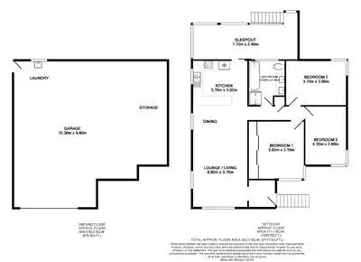Floorplan of Homely house listing, 15 Monza Street, Holland Park West QLD 4121