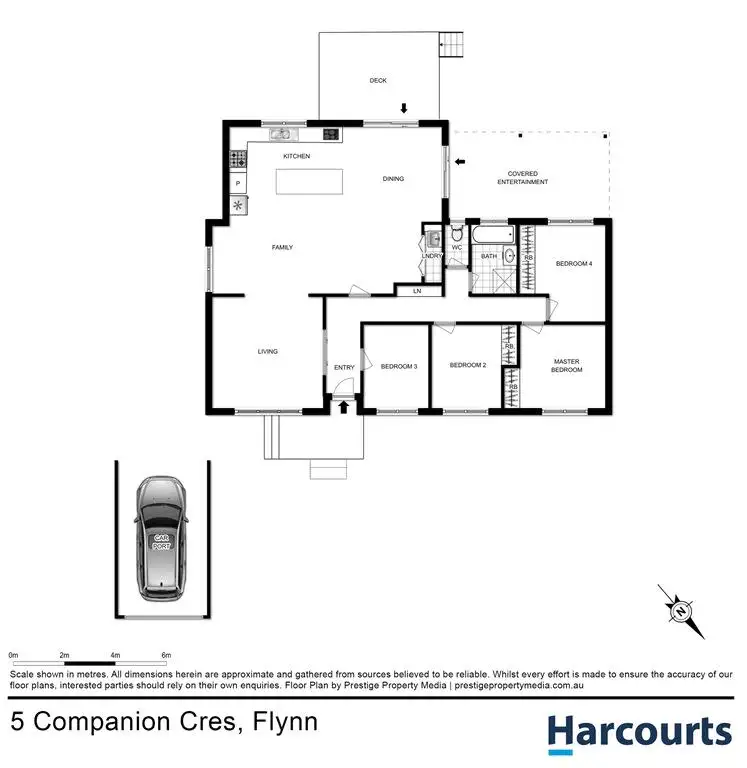 Floorplan of Homely house listing, 5 Companion Crescent, Flynn ACT 2615