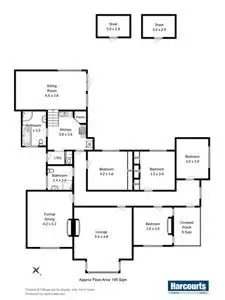Floorplan of Homely house listing, 16 Elphinstone Road, Mount Stuart TAS 7000