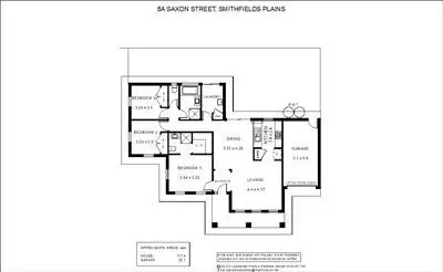 Floorplan of Homely house listing, 8A Saxon Street, Smithfield Plains SA 5114