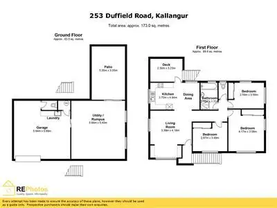 Floorplan of Homely house listing, 253 Duffield Road, Kallangur QLD 4503
