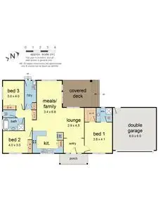 Floorplan of Homely house listing, 67 Bonnie View Road, Croydon North VIC 3136