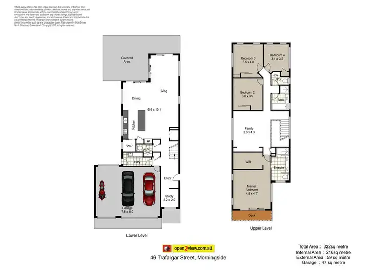 Floorplan of Homely house listing, 46 Trafalgar Street, Morningside QLD 4170