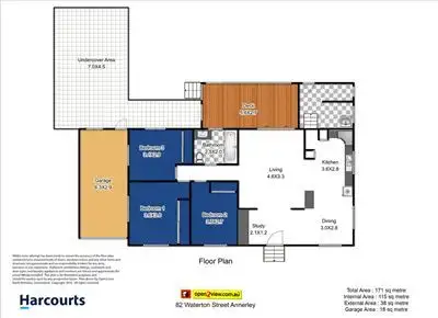 Floorplan of Homely house listing, 82 Waterton Street, Annerley QLD 4103