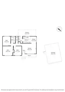 Floorplan of Homely house listing, 2 Seaforth Road, Wantirna South VIC 3152