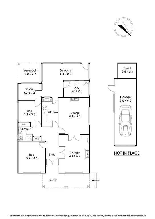 Floorplan of Homely house listing, 6 Wantirna Road, Ringwood VIC 3134