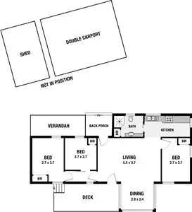 Floorplan of Homely house listing, 43 Rosemary Street, Goolwa Beach SA 5214