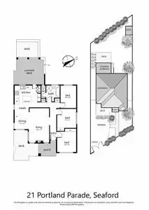 Floorplan of Homely house listing, 21 Portland Parade, Seaford VIC 3198
