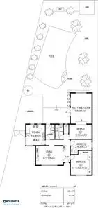 Floorplan of Homely house listing, 13 Valda Road, Para Hills SA 5096