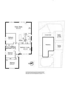 Floorplan of Homely house listing, 1 Short Street, Vermont VIC 3133